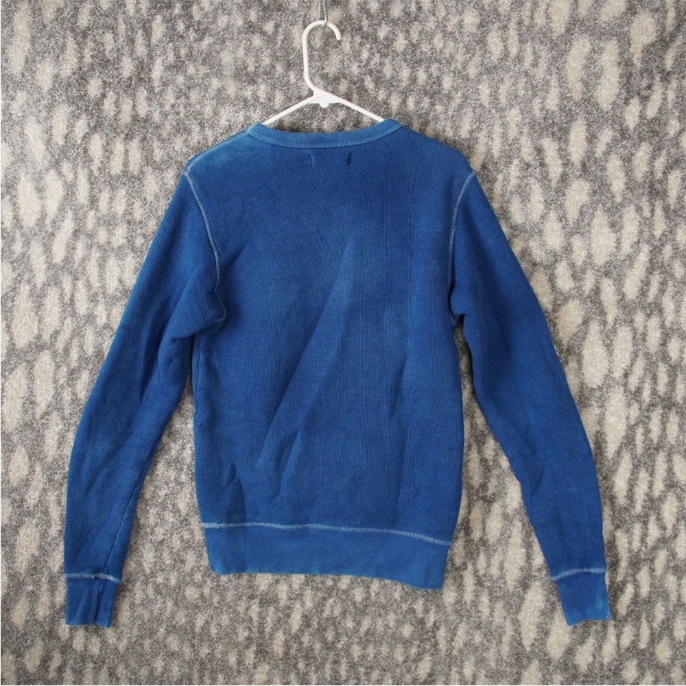 Imogene + Willie Indigo Sweatshirt Fleece Sz XS Limited Edition Blue 0010 - Picture 2 of 14